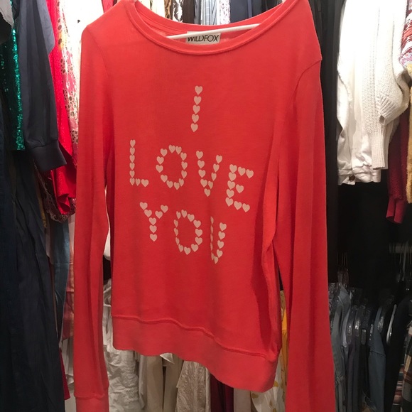 Wild fox I love you sweater - VALENTINES DAY - Picture 2 of 8